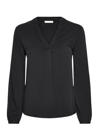 Cisna V- Neck Blouse Black Tamaris Apparel