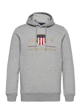 Archive Shield Hoodie Huppari Harmaa GANT