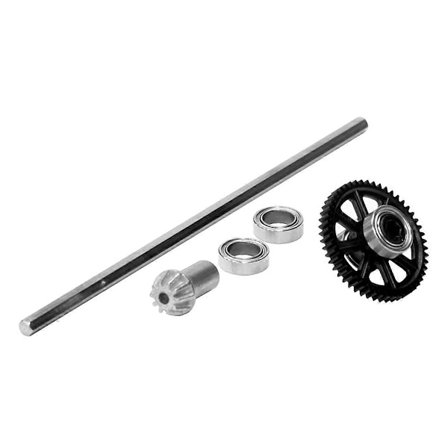 Metallinen päävetoakseli laakerisarjalla QZJ04 Yhteensopiva Q901 Q902 Q903 kanssa