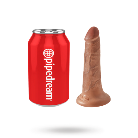 Pipedream: King Cock 13 cm - Tan - Sexleker Vuxen: Vibrator, dildo & massajestaver