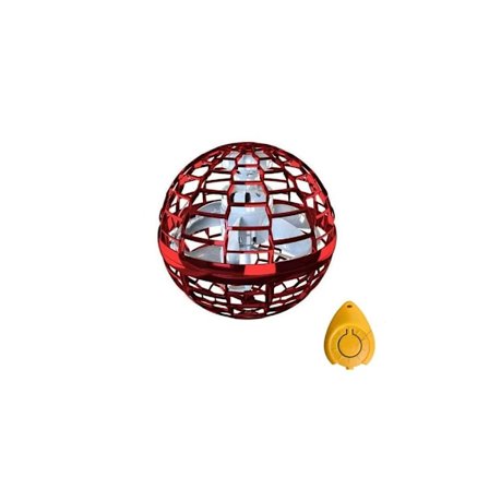 Flygende Orb Ball Cosmic Globe Ball Leke Innebygd RGB-lampe 360° roterende svevende ball Utendørs Kule ting Leke for barn Voksen