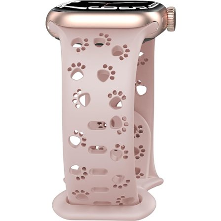 Silikonrem Kompatibel med Apple Watch Band 38mm 40mm 41mm, Huldesign Armbånd Blødt Sport Åndbart