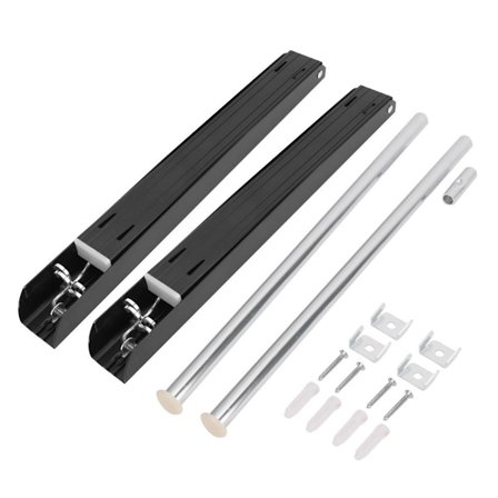 Fällbar klädtork med 80 cm stång, dubbla KLB