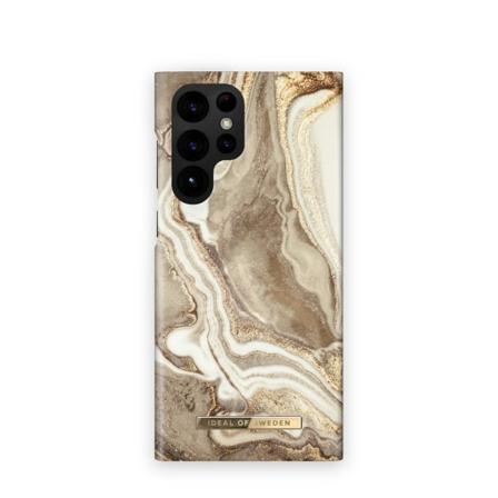 Printed Case Galaxy S22U Golden Sand Marble