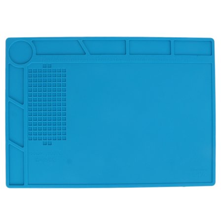 Blå Varmeisolerende Skridsikker Korrosionsbestandig Silikone Loddemåtte til Telefon PC Vedligeholdelse