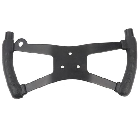 H-formet ratt i svart for racingkart, gokart, bilmodifisering