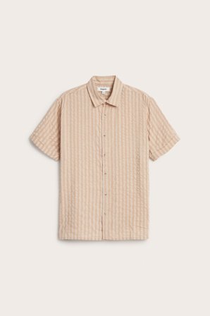 Kappahl | Skjorta i bäckebölja Brun L | Brun