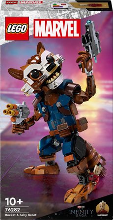 Lego Marvel Rocket og Baby Groot, Børn & Forældre, Motorik & Bevægelse, Klodser Og Stabletårne