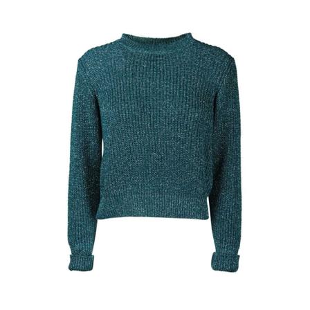 Liu Jo, Round-neck Knitwear Zielony, Kobieta, Rozmiar: M