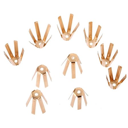 20 stk. Universelle Messing Golf Adapter Spacer Shims Passer til 0.335 Golf Skafter Shim Adapter Golfklub Sha