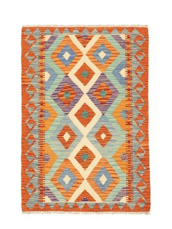 Kelim Afghan Old Style Vloerkleed 87X123 Wol, Afghanistan