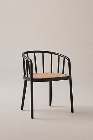 Jotex - Stol Med Armlæn Sort - STOCKSUND - Køb Spisebordsstole & køkkenstole hos Jotex