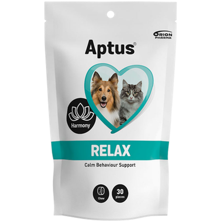 Aptus - Relax Calm atferdsstøtte 30 tyggetabletter - Hund - Hundepleie & kosttilskudd - Kosttilskudd & hundevitaminer - ZOO.no