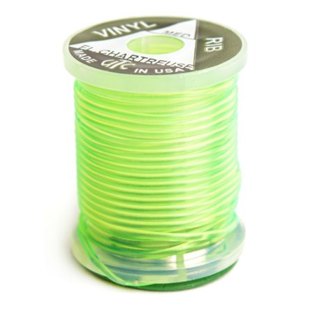 Vinyl Rib Medium - FL Chartreuse