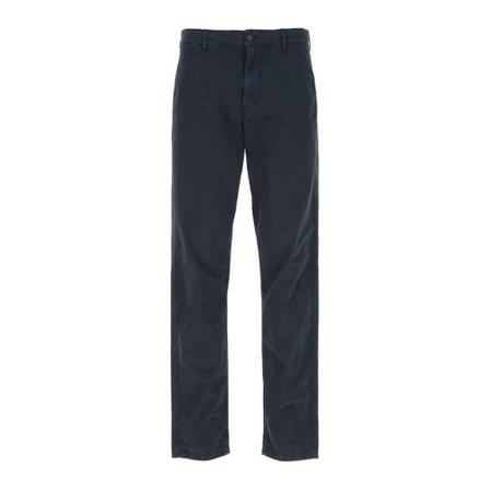 Aspesi, Straight Trousers Blauw, Heren, Maat:L