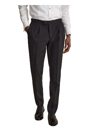 John Henric Tuxedo Pants Dante Kavajer Herr Svart 50