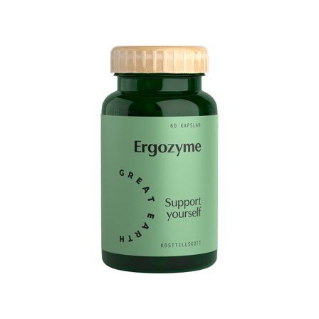Great Earth Ergozyme 60 kapslar