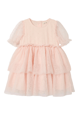 Lil'Atelier Frilla klänning Klänningar Dam Rosa 122
