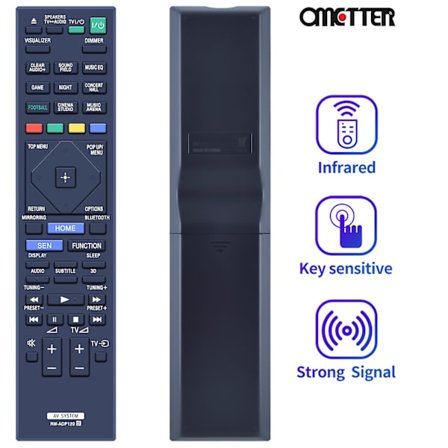 Tib Ny Rm-adp120 fjärrkontroll för Sony Blu-ray DVD-mottagare Hbd-n9200w Hbd-n7200w