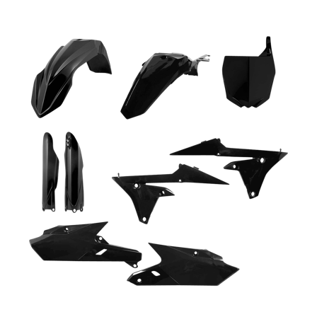 Kit Plastiche Completo Acerbis Yamaha Nero - Yamaha YZ 450F 2014-2017