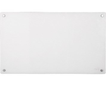 Glas panelelement 700W - Mill Glass panelelement med termostat, 700W
