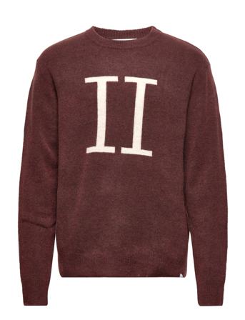 Encore Intarsia Recycled Knit Brown Les Deux
