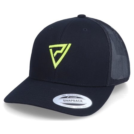 Padelville - Svart trucker Keps - Neon Logo 3D Black Trucker @ Hatstore
