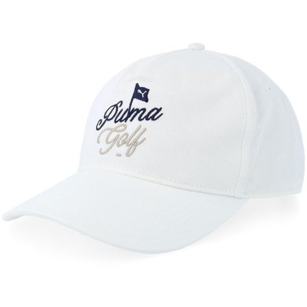 Puma - Vit adjustable Keps - Flagstick White A-frame Adjustable @ Hatstore
