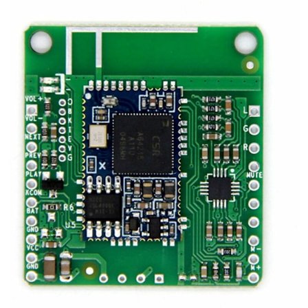 Bluetooth-mottagarkort CSRA64215 Lossy Music HiFi-mottagare APTXLL TWS-ljud för bil Bluetooth-mottagare (INGEN DC)