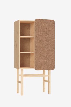 Karup Design - Kaappi ja ilmoitustaulu Slide - Ruskea - Kaapit - - Homeroom