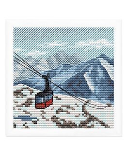 Broderikit Billede Fjeldtur - M.P Studia