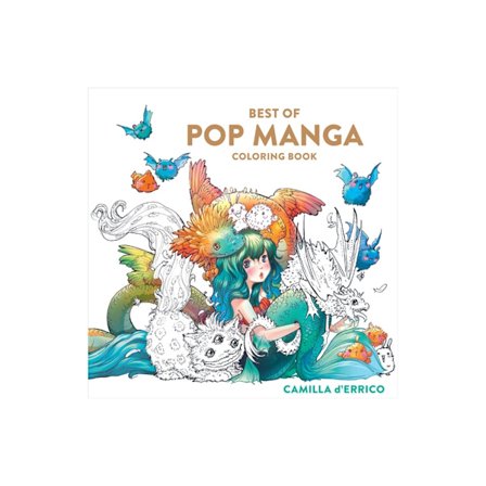Best of Pop Manga Coloring Book (häftad, eng)