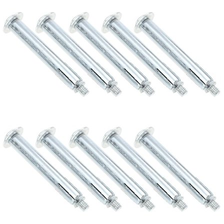 10 stk Asfaltforankring Utvidelses Skrue Betongbolt Bolt Spi