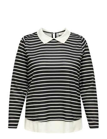 ONLY Carmakoma | Caralba Ls Mix Top Jrs | 46-48