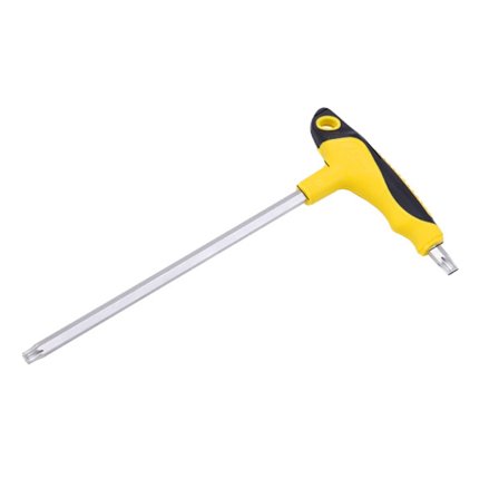 T-type nøgle T-håndtag skruenøgle multifunktionelt værktøjsstål, energibesparende