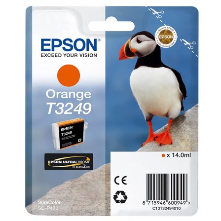 Epson T3249 - oransje - original - blekkpatron