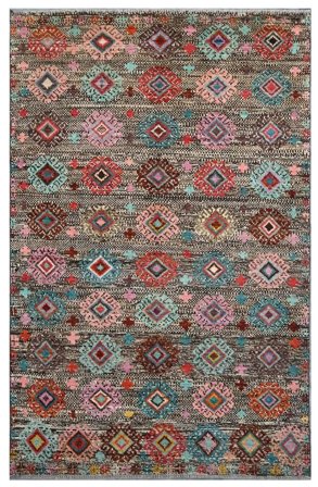 Berber Colourful Tæppe Moderne (Uld, Afghanistan)