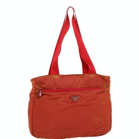Prada Vintage, Pre-owned Tote Rood, Dames, Maat:ONE Size,nylon