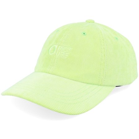 Picture - Grün Unconstructed Cap - Qorda Womens Cap A Sap Green Dad Cap @ Hatstore