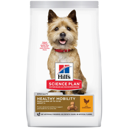 Hills Science Plan - Adult Healthy Mobility Small & Miniature Chicken - Dry Dog Food 1,5 kg - Hund - Hundefôr & hundemat - Tørrfôr for hund - ZOO.no