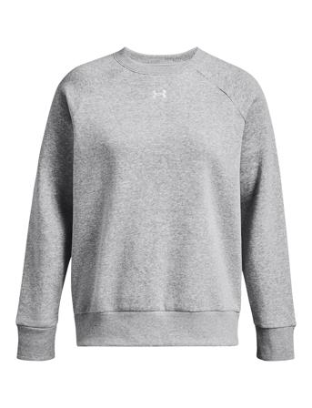 Ua Rival Fleece Crew Grey Under Armour