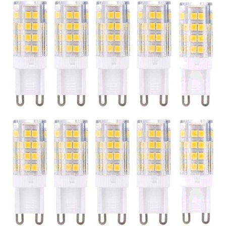 G9 LED-lampa, 5 W, motsvarar 40 W halogenlampa C ljusstark, ej dimbar Opti