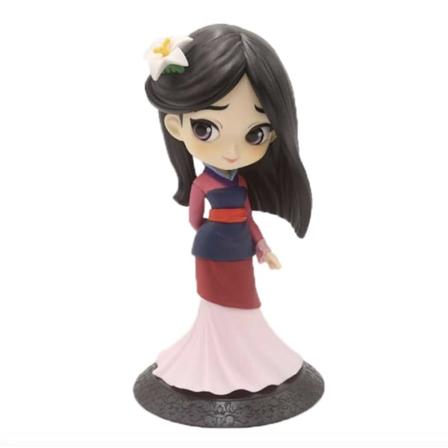 Mulan Girl Big Eye Figurleksak 15cm