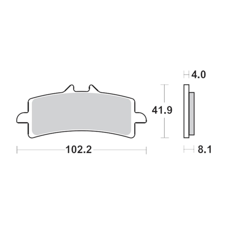 Etujarrupalat Moto-Master RoadPro Carbon - Ducati Monster 937 SP 2023-2025