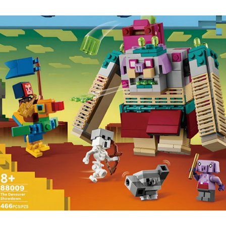 Minecraft Vildsvin Showdown Montering Byggstenar Leksaker