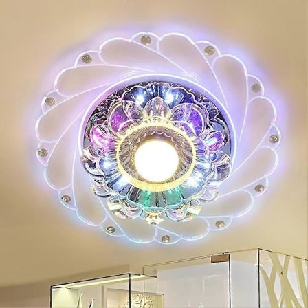 Moderne LED Krystall Taklampe Hall Stue Lampe Soverom Kjøkken Lysekrone Lamper multicolor{yh}