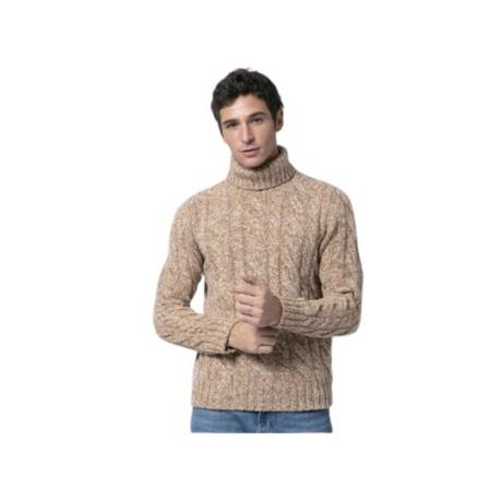 Gran Sasso, Turtlenecks Beige, Heren, Maat:L