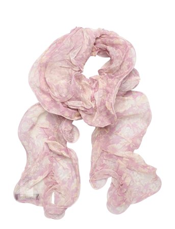 Floral Ruffled Scarf Pink Lauren Ralph Lauren
