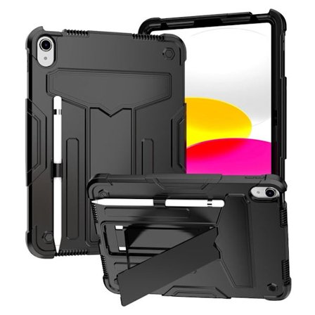 iPad 10.9" 2022 / iPad 11" 2025 Case with pen slot - Black