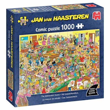 Jan van Haasteren - Sykehjemmet, 1000 biter